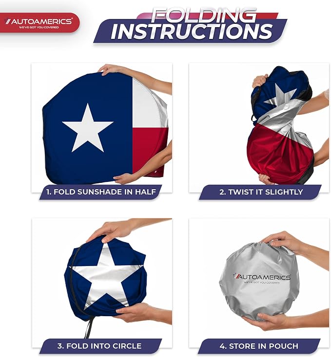 Autoamerics Truck Windshield Sun Shade - Image 7