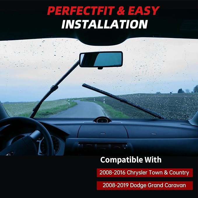 OTUAYAUTO Premium Windshield Wiper Blades - Image 4
