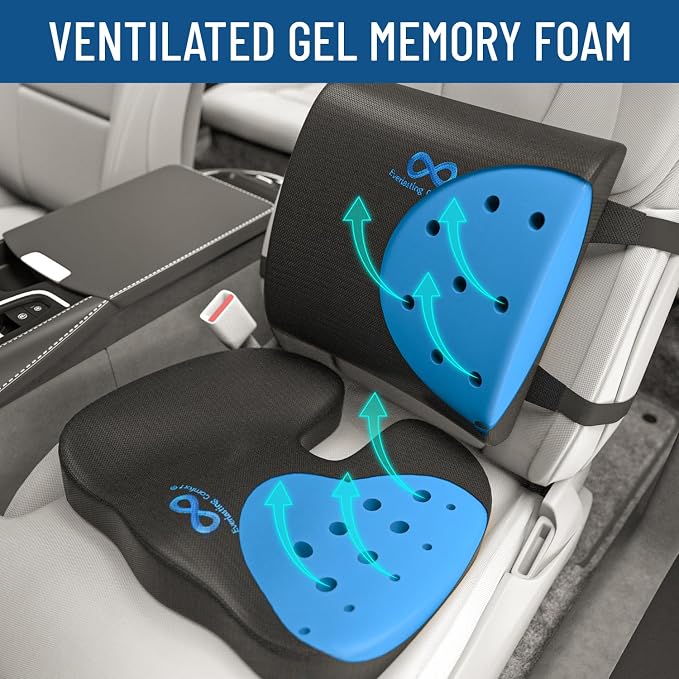 Everlasting Comfort Doctor Recommended Memory Foam Seat Cushion - Image 3