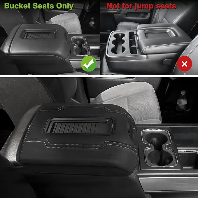 Muslogy Center Console Armrest Cover Compatible - Image 5