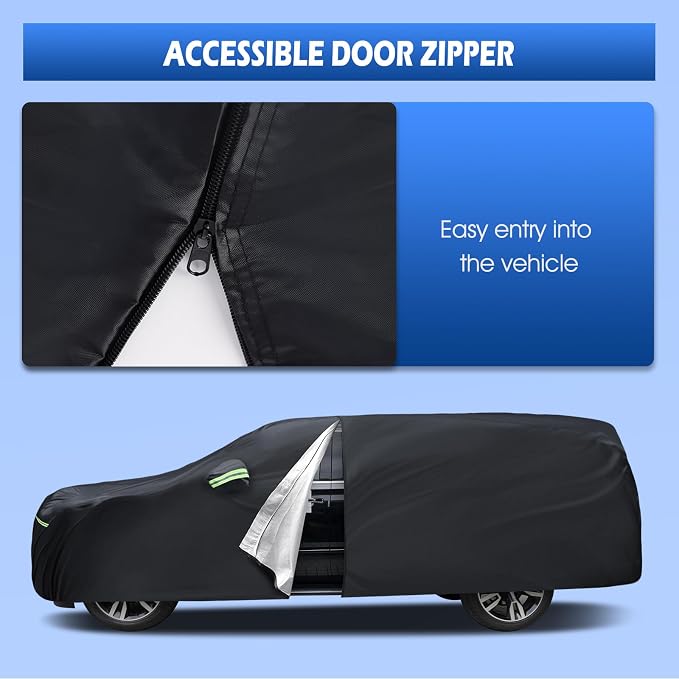 Car Cover Custom Fit for Chevrolet Chevy Suburban 1973-2025, Migaven Waterproof - Image 2