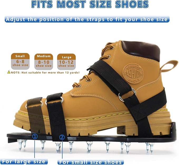 Epoxy Shoes, Fully Assembled Gunite Spiked Shoes - Image 5