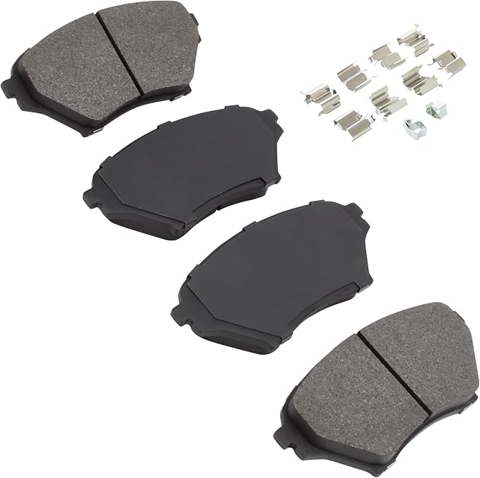 Premium Ceramic Front Brake Pads Compatible - Image 2