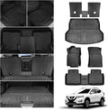 Fit for 2020-2014 Nissan Rogue Floor Mat Backrest Mat Cargo Liner, All-Weather by Antsvnn