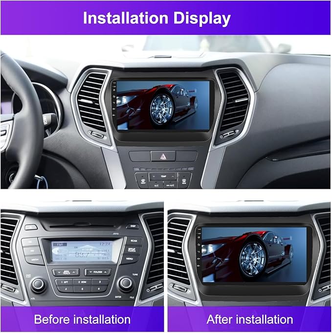 2+64G Android 13 Car Stereo for Hyundai Santa Fe IX45 2013-2018 - Image 9