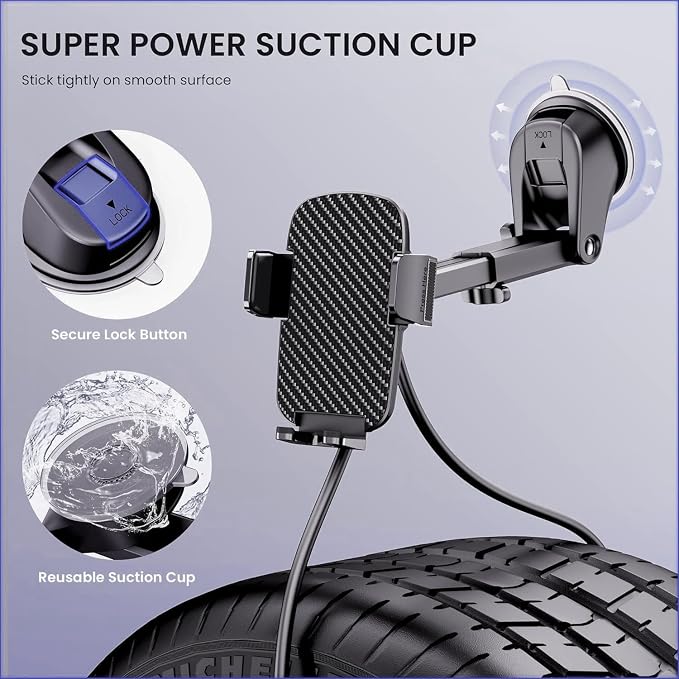 Qifutan Universal Car Phone GPS Navigator Mount - Image 2