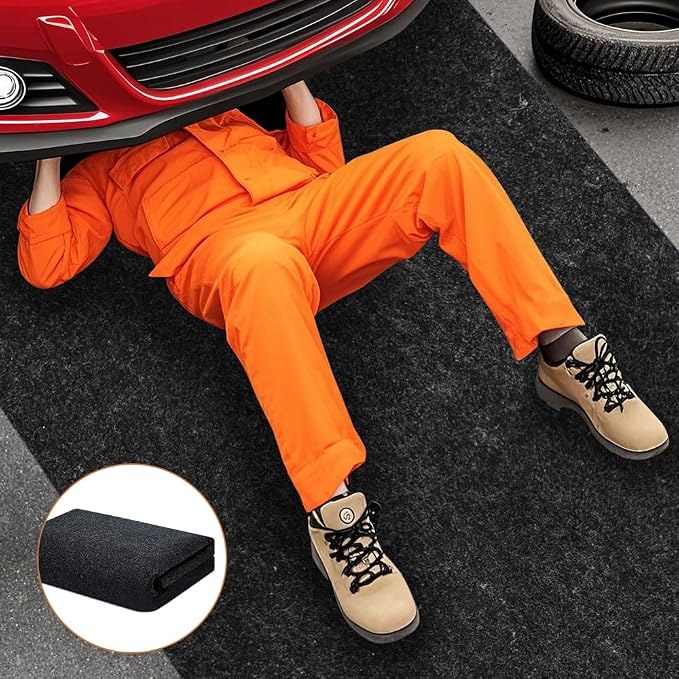 Oil Spill Mat - Garage Floor Mat, Absorbent Oil Pad, Premium Maintenance Mat - Image 2