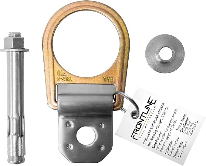 Frontline Fall Protection COB01SW Concrete Swiveling Anchor | Anchor swivels - Image 2