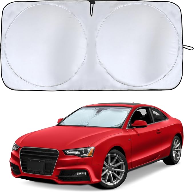EcoNour Car Windshield Sunshade | Advanced Light-Blocking Protection | Foldable by EcoNour
