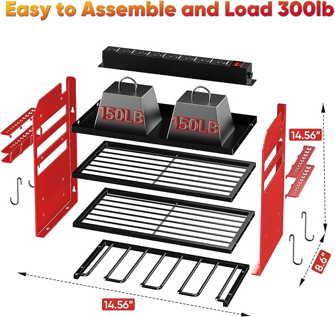 Power Tool Organizer Wall Mount - Image 5