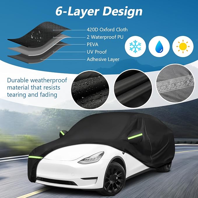Custom Fit for Tesla Model Y Car Cover - Image 2