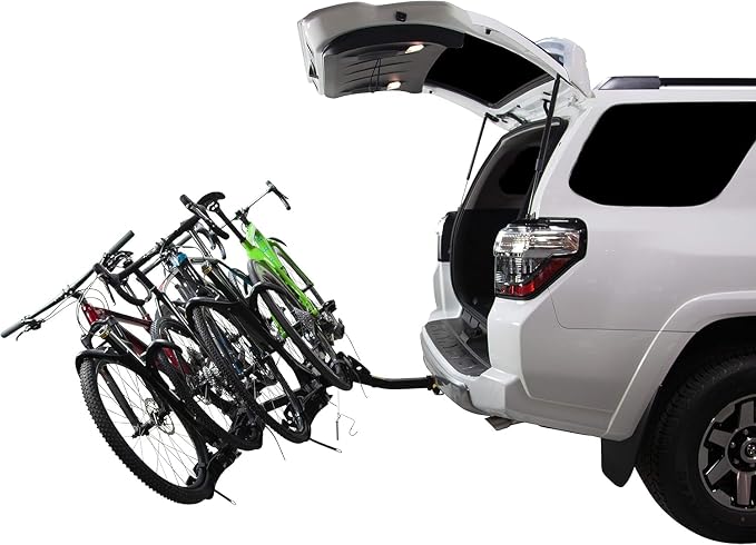 Saris SuperClamp EX 4-Bike Hitch Rack – Lightweight Platform Bike Carrier - Image 4