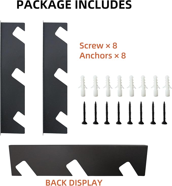 CZWL&HG Heavy-Duty Garden Tool Organizer Wall Mount – Garage Wall Storage Rack - Image 6