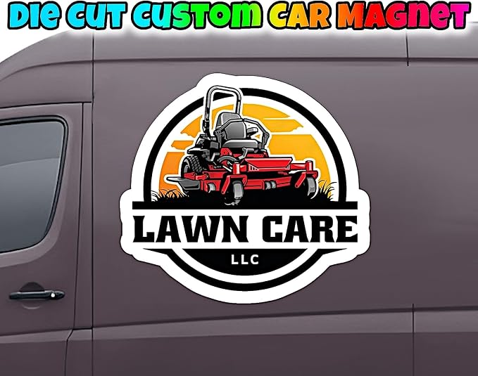 Personalized Car Magnet Sign | Customized Logo - Image 5
