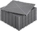 VEVOR Interlocking Drainage Mat, 12” x 12” Modular Interlocking Cushion by VEVOR