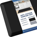 KitchenClouds Kitchen Mat Cushioned Anti Fatigue Rug 20"x39" Waterproof by KitchenClouds