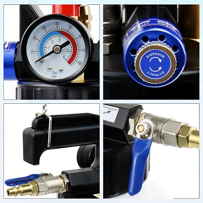 JoyFans 10L Pneumatic Transmission Fluid Pump Extractor and Dispenser, Gearbox - Image 9