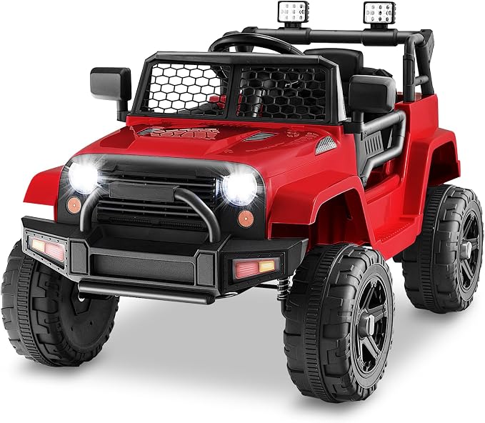 Costzon Ride on Car, 12V Battery Powered Truck Vehicle by Costzon