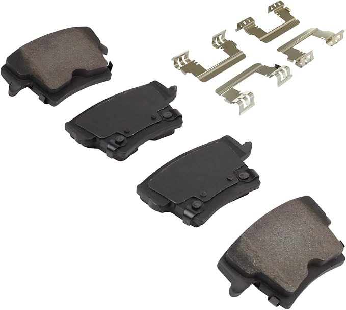 Premium Ceramic Rear Brake Pads Compatible - Image 2