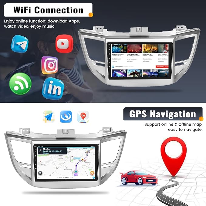2G+32G 9 Inch Android Car Stereo - Image 6