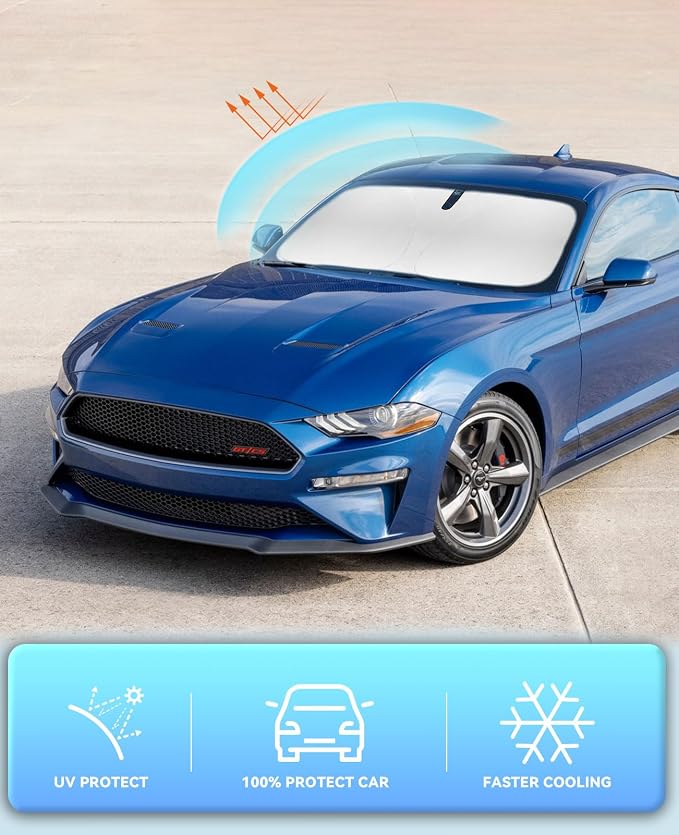 Windshield Sun Shade Car Sunshade - Image 4