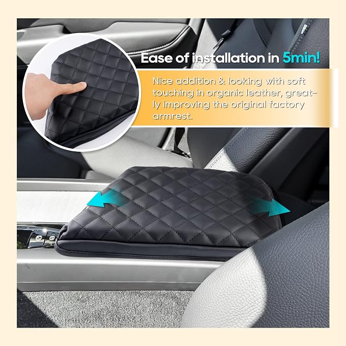 LFOTPP 2024 XC60 Armrest Cover for XC60 Center Console Cover for 2018-2021 2022 - Image 5