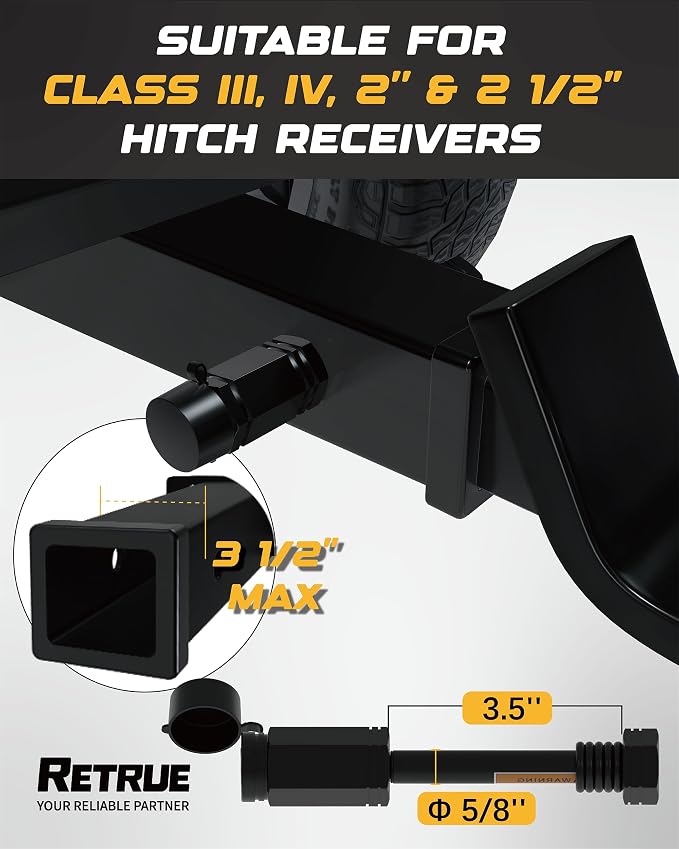 RETRUE Heavy-Duty Trailer Hitch Locks - Image 2