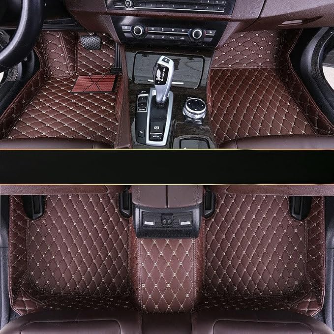 Custom Artificial Leather Waterproof All-Weather Car Floor Mats Fit by SLFCWA