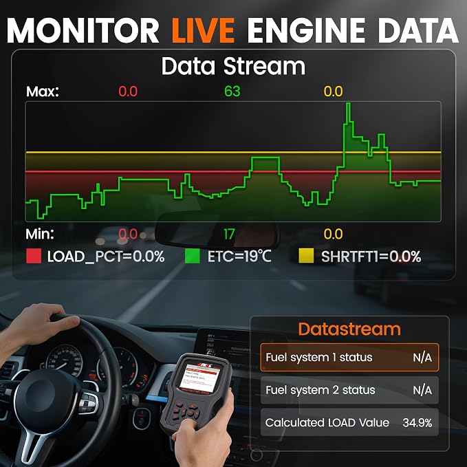 ANCEL AD530 PRO 2 in 1 OBD2 Scanner & Car Battery Tester, Car Scanner - Image 5