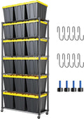 Himix 73''H X 35.5''W X14''D 6 Tier Wire Shelf by Himix