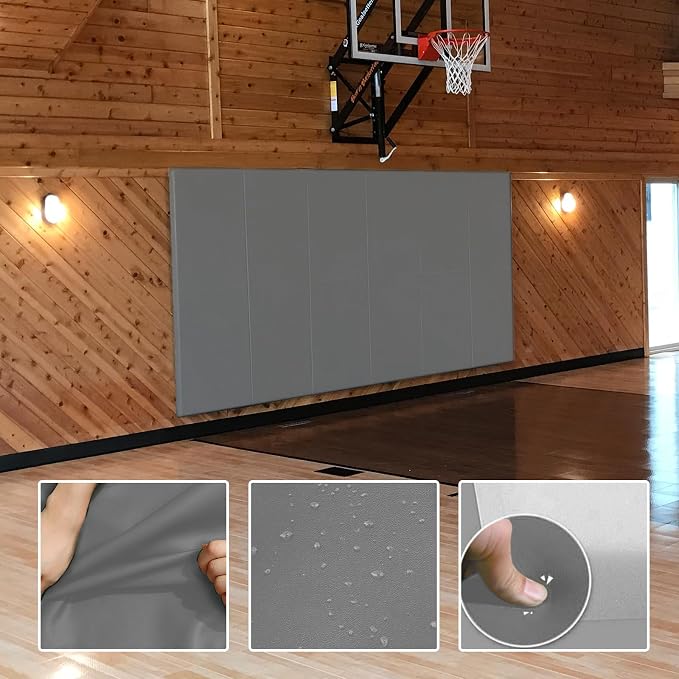 PROGOAL 2"/4" Thick Foam Protection Wall Pad，Gym Basketball-Court - Image 3