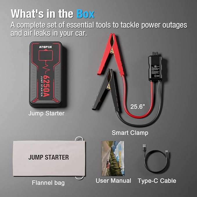 6250A Jump Starter Portable - Image 8