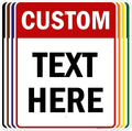 Custom Sign, Custom Sign for Business, Indoor/Outdoor use. 24x30 Inches by MySignCenter