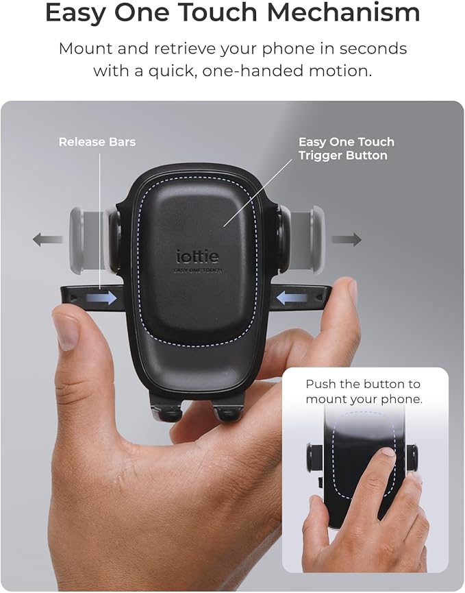 iOttie Easy One Touch Advanced CD Slot Car Phone Mount - Image 2