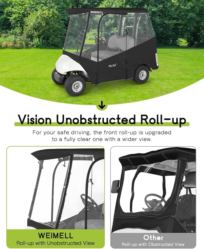 Golf Cart Enclosure 2 Passenger - Image 6