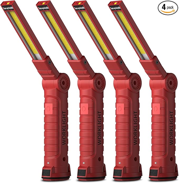 Coquimbo Tool Gifts for Men Dad, Rechargeable Flashlight LED Work Lights Grill by Coquimbo