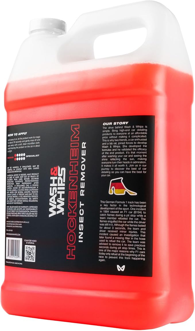 WASH&WHIPS Hockenheim Bug & Insect Remover - Image 7