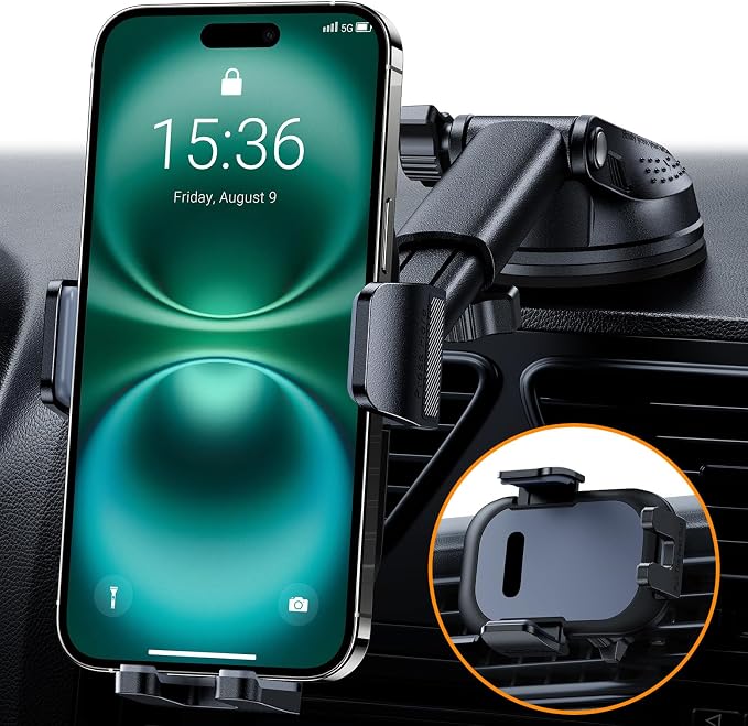 Ultra Stable Phone Holders for Your Car Universal Car Phone Holder Mount Long by hitolza