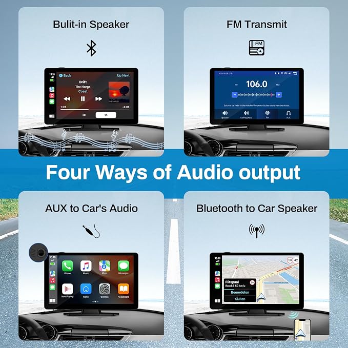 Wireless Carplay Screen for Car - Image 2