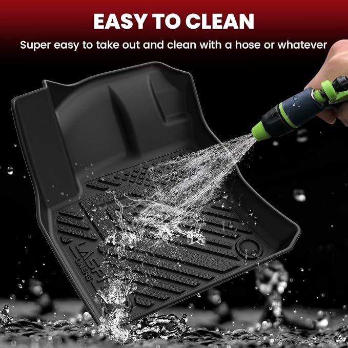 LASFIT Floor & Cargo Mats for Volkswagen Tiguan 2018 2019 2020 2021 2023 2024 - Image 7