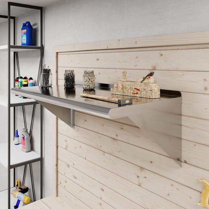 AmGood 36" Long X 18" Deep Stainless Steel Wall Shelf | NSF Certified | - Image 5