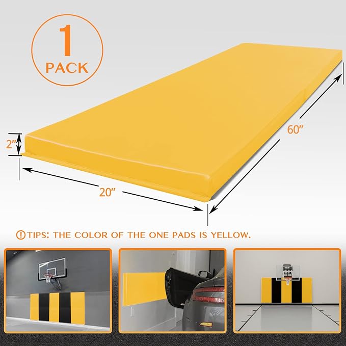 PROGOAL 2"/4" Thick Foam Protection Wall Pad，Gym Basketball-Court - Image 2