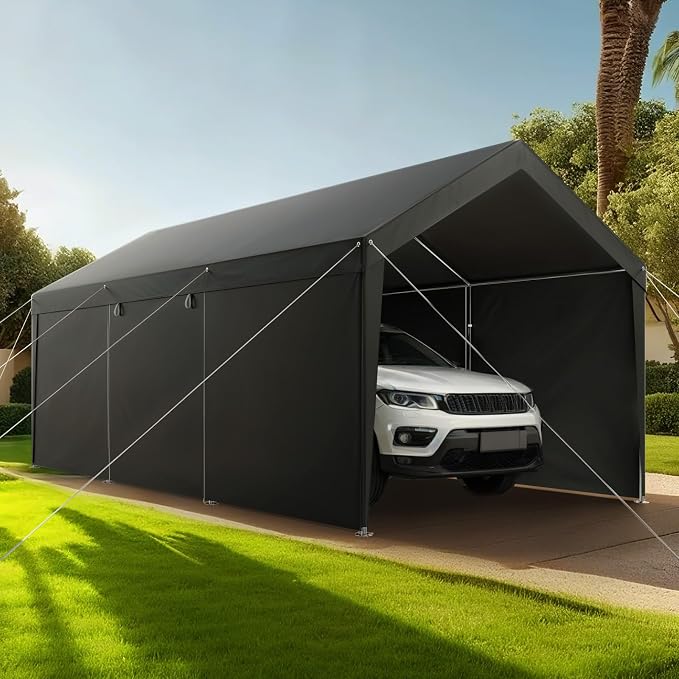 VEVOR Upgraded 10x20 FT Heavy Duty Carport Canopy - Image 9