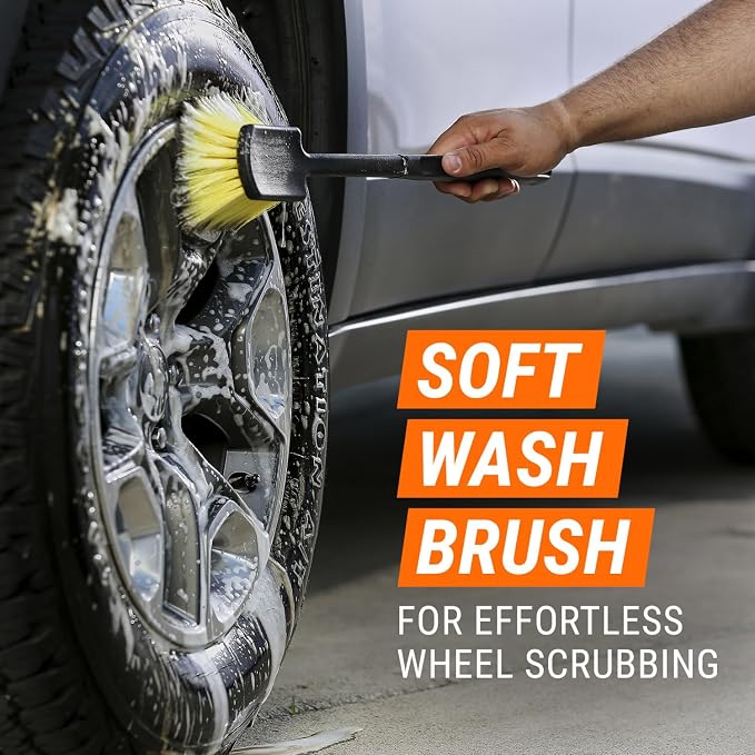 Armor All Wheel Cleaner and Tire Shine Kit, Heavy Duty Car Wheel Cleaner - Image 5