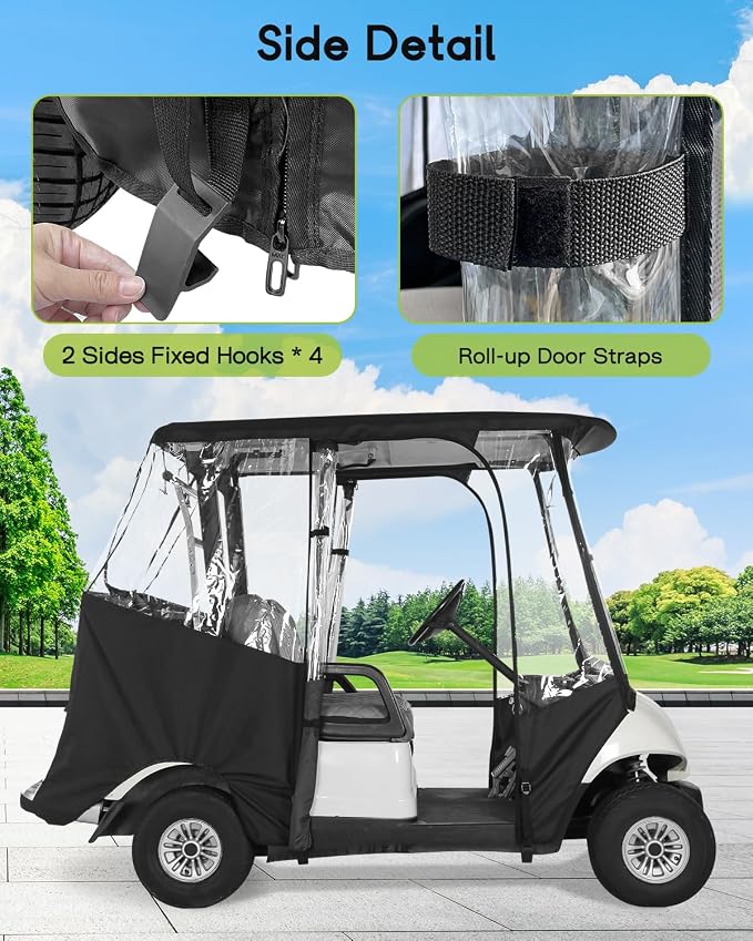 Golf Cart Enclosure 2 Passenger - Image 4