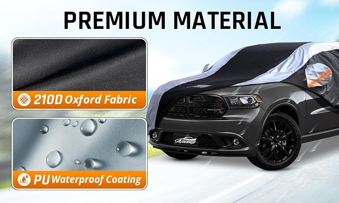 Dodge Durango Car Cover Waterproof All Weather - Image 3