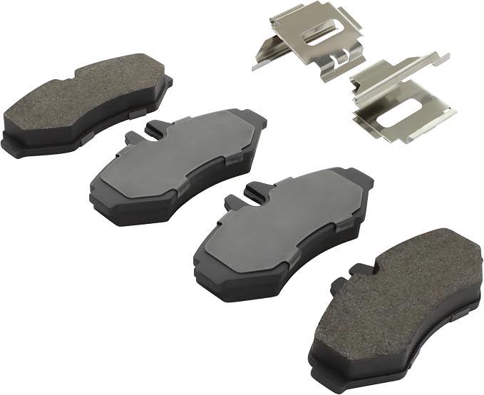 Premium Semi-Metallic Rear Brake Pads Compatible - Image 2