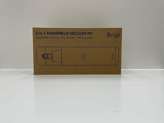 Brigii Mini Handheld Vacuum Cordless, 3 in 1-Car Vacuum & Air Duster & Hand Pump - Image 8