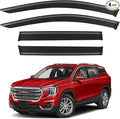 Window Visors Rain Guards Shield by YQAUTEC