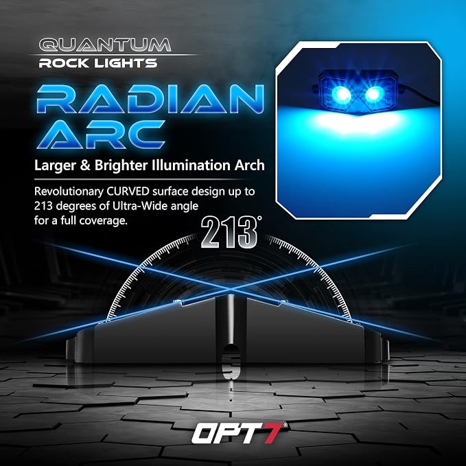 OPT7 Quantum RGBW LED Rock Lights - Image 2